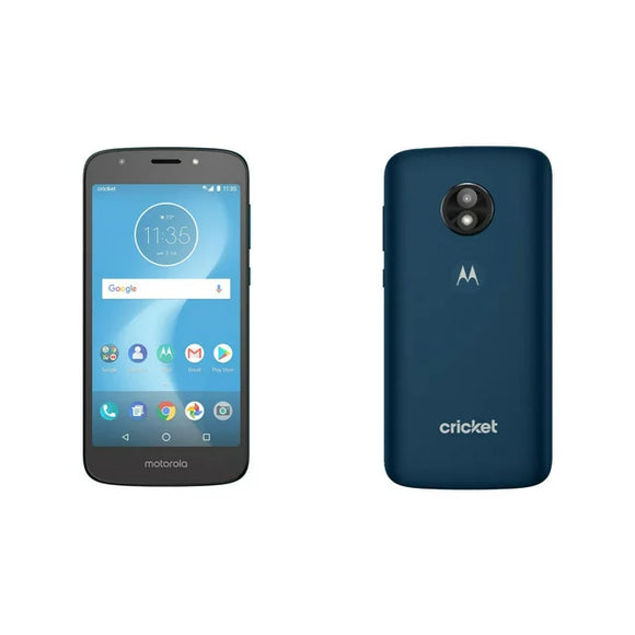 Motorola Moto E5 Play XT1921-2 Cricket Only 16GB Blue A