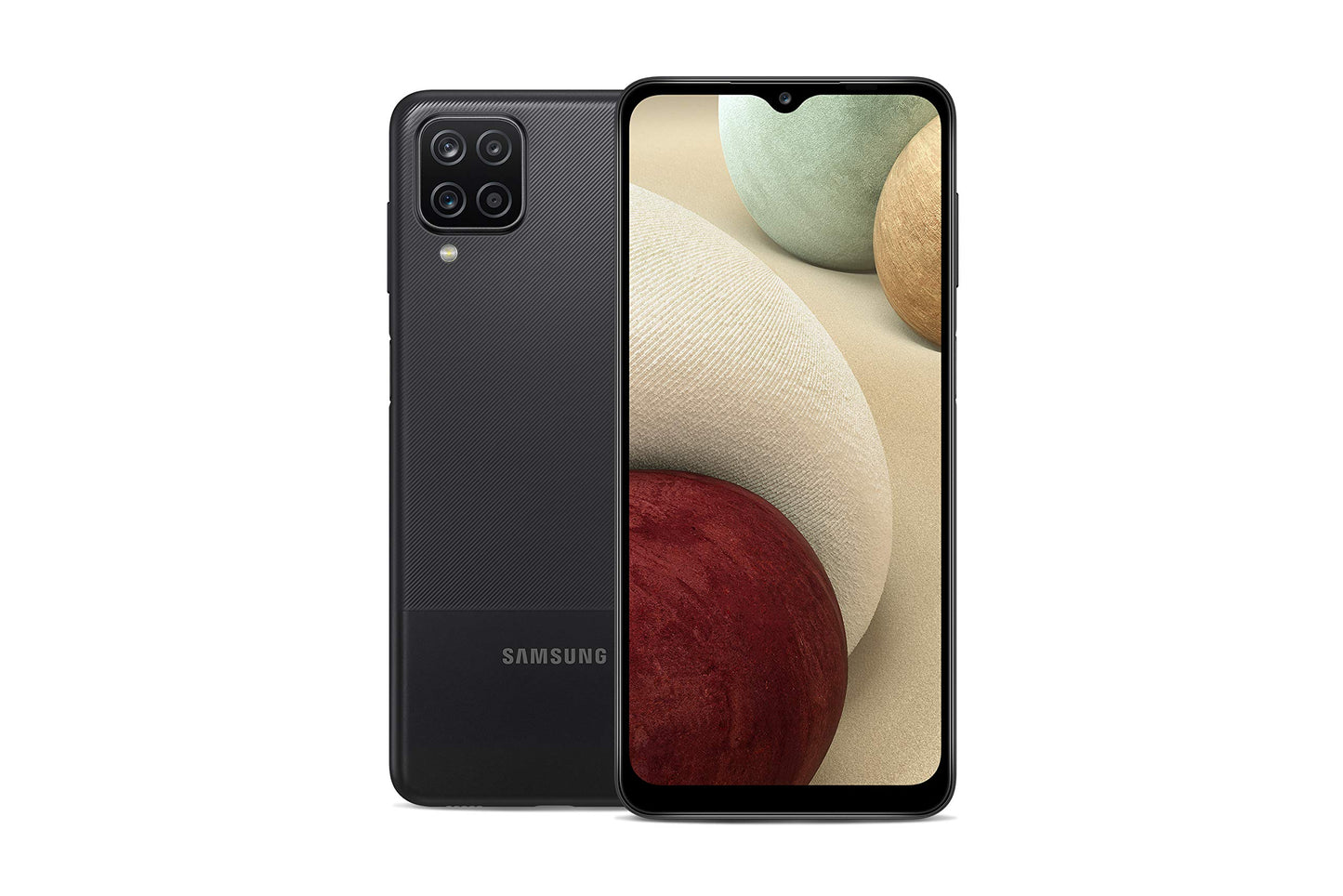 Samsung Galaxy A12 SM-S127DL Tracfone Locked Good Light Burn
