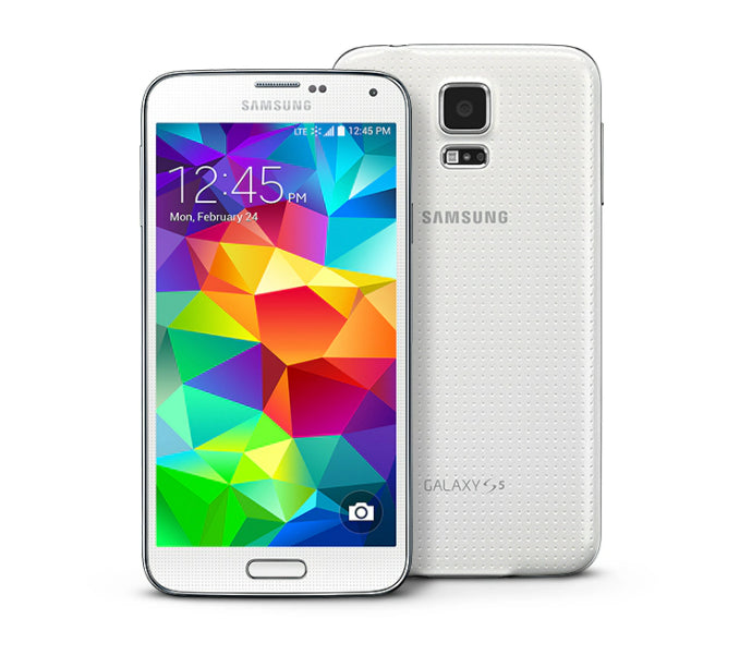 Samsung Galaxy S5 SM-G900P Sprint Locked Good Light Burn