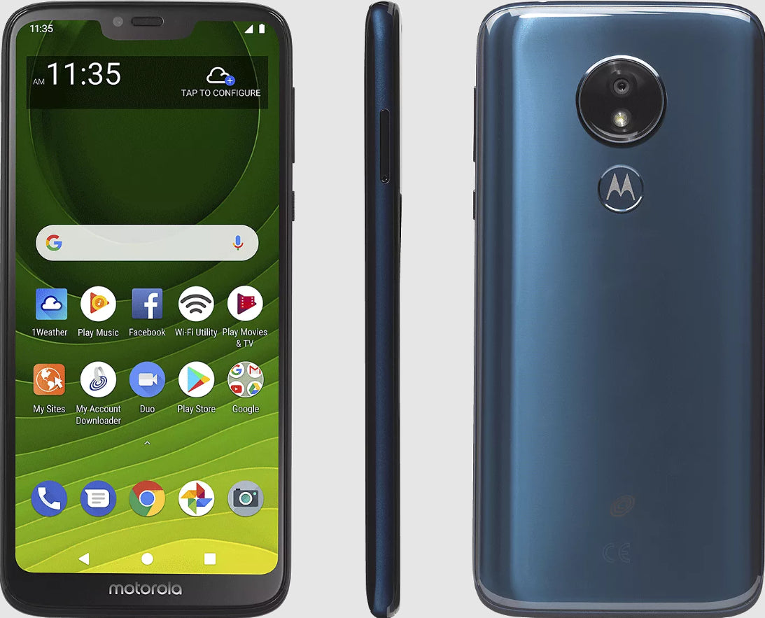 Motorola Moto G7 Optimo Maxx XT1955DL Tracfone Unlocked Acceptable