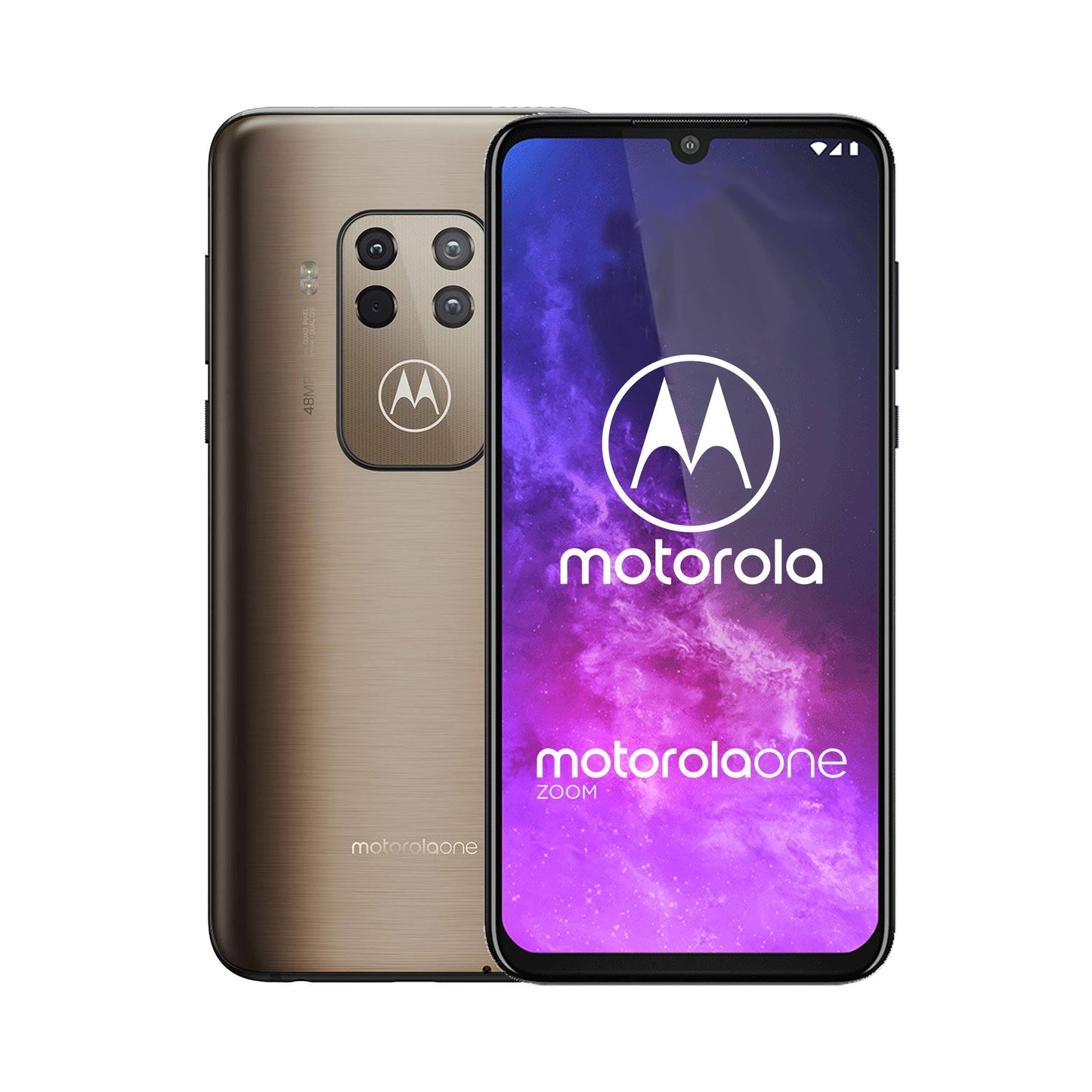Motorola Moto One Zoom XT2010-1 Unlocked Good Medium Burn