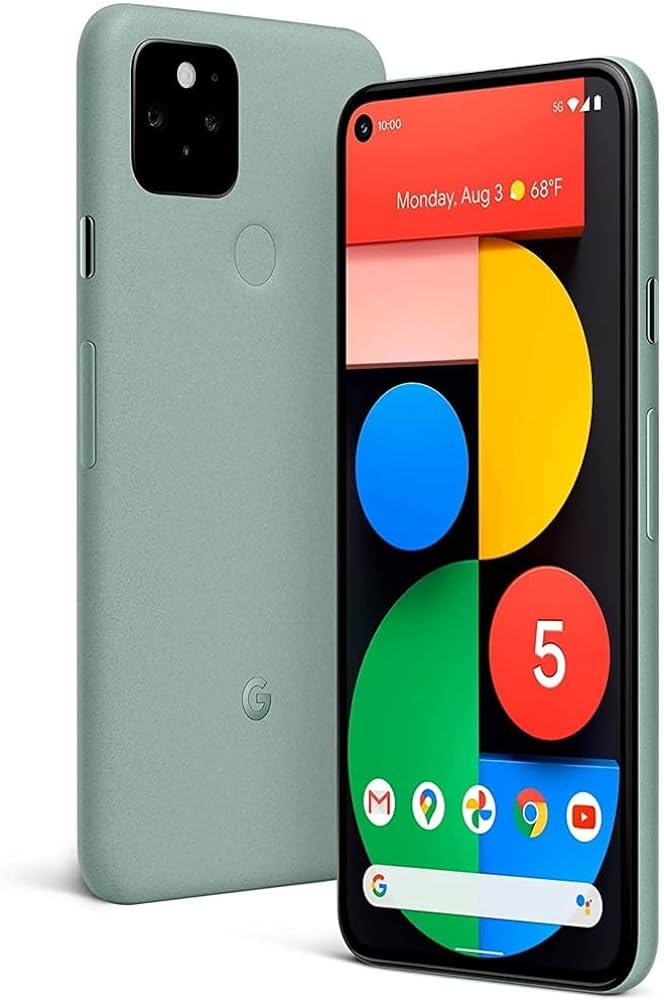 Google Pixel 5 GD1YQ Verizon Locked Good Medium Burn