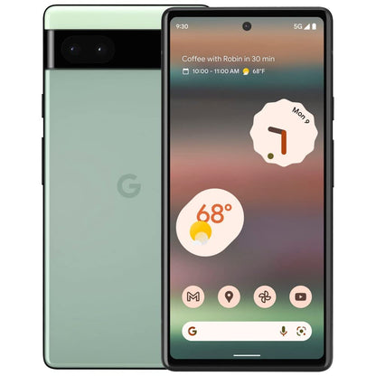 Google Pixel 6a GX7AS Unlocked Very Good Light Burn