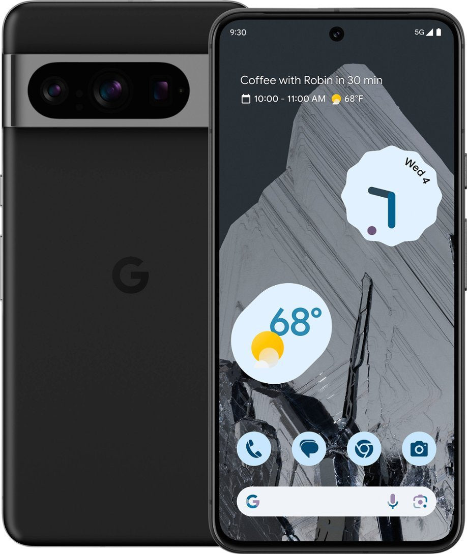 Google Pixel 8 Pro G1MNW AT&T Locked Very Good Light Burn