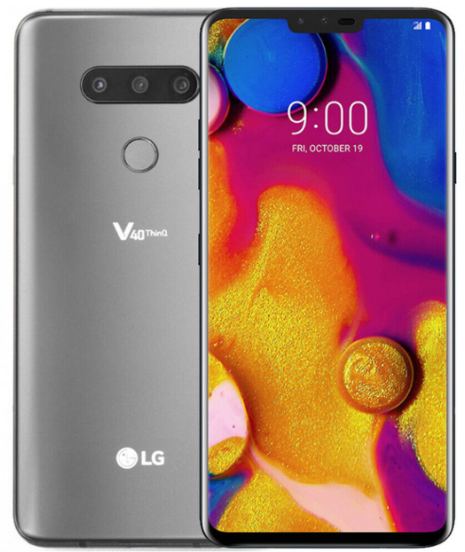 LG V40 ThinQ LM-V405UA Verizon Unlocked Very Good Heavy Burn