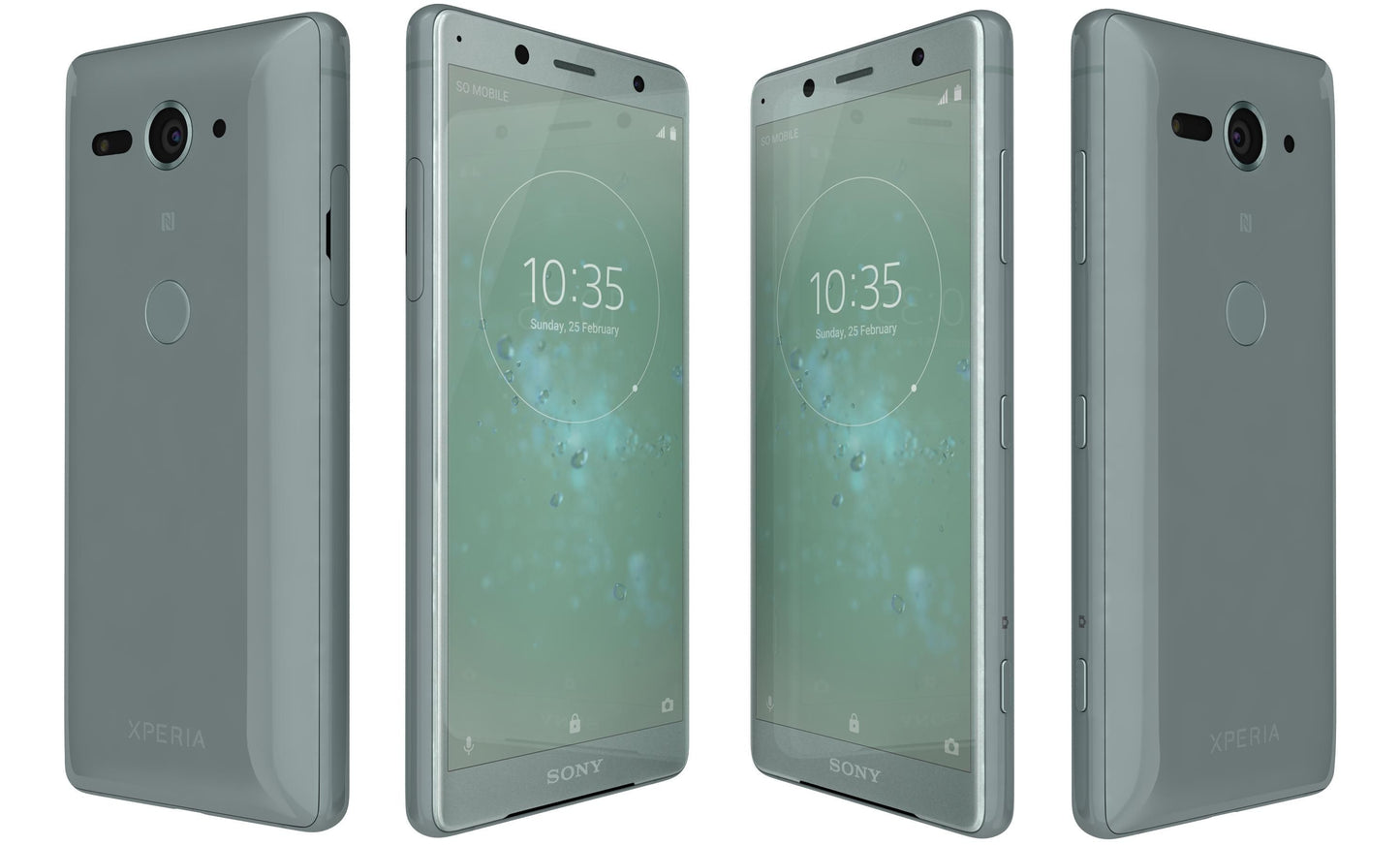 Sony Xperia XZ2 Compact SO-05K Docomo Unlocked Good