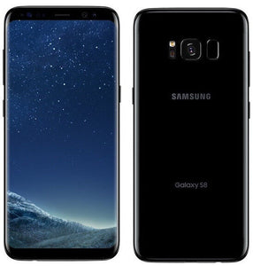 Samsung Galaxy S8 SM-G950U Unlocked 64GB Midnight Black C Extreme Burn